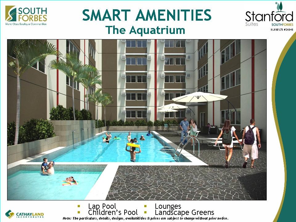 STANFORD SUITES South Forbes STa Rosa = Php 1.47 M up