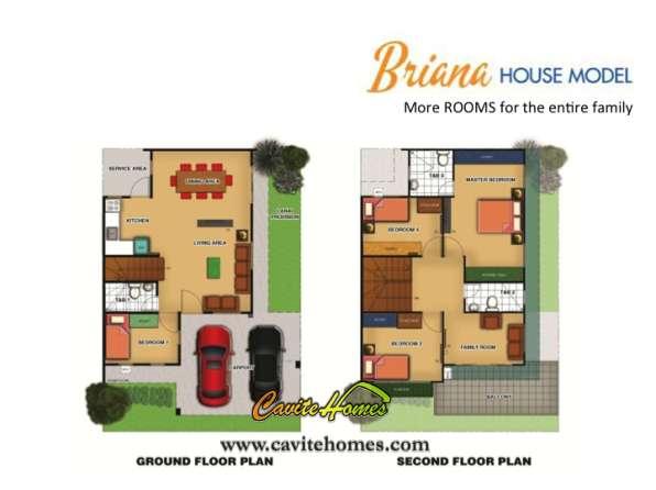 4Br, Briana Single, Lancaster New City, Imus Cavite House and Lot, P23k/mo