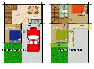 LIKE RENT TO OWN 3BR CYPRESS TOWNHOUSE IN CAVITE NR SPLASH ISLAND P7K MONTHLY @ CARMONA CAVITE - PHILIPPINES