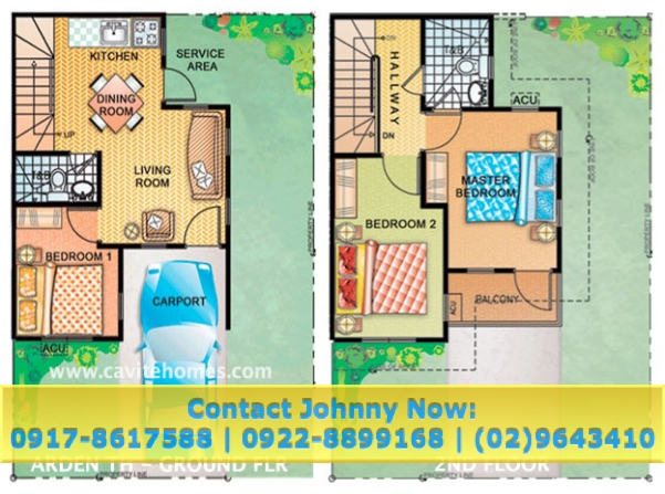 CAVITE TOWNHOUSE FOR SALE, LIKE RENT TO OWN, 3BDRM, 60SQM FA, AT LANCASTER ESTATES - P10K PER MONTH
