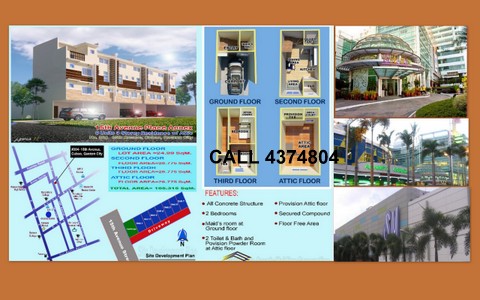 quezon city area townhouse for sale in cubao new