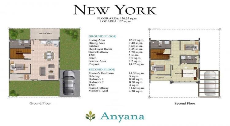 Anyana Bel-Air New York House and Lot Single Detached