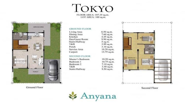 Anyana Bel-Air Tokyo Single Detached House and Lot
