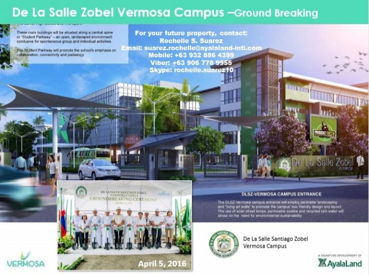 Ayala Land Premier Cavite Lot for Sale in The Courtyards Vermosa; Property Investment, Zobel, Lyceum, Sport, Bacoor, Kawit, Las Pinas