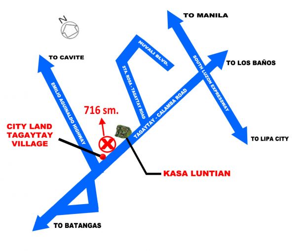 Tagaytay 761sm vacant lot for lease.