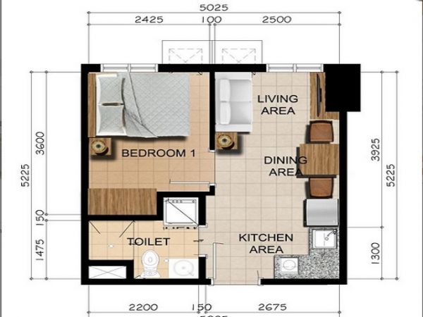 Affordable 1-Bedroom Unit for Sale in Sta Mesa Near U-Belt
