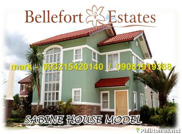 EASY TO OWN EUROPEAN INSPIRED SABINE HOUSE AT BELLEFORT ESTATES NEAR MANILA