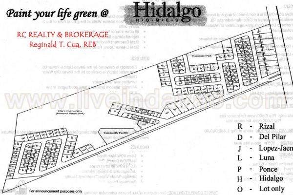 Hidalgo Homes Davao: Rizal House Model