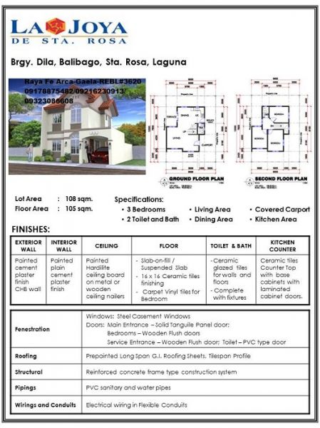 House for sale in Sta Rosa Laguna