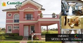 House & Lot for Sale Camella – Taal, Batangas (Emerald)