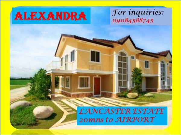 ALEXANDRA Single Attached - 4BR & 3TB - 20mns frm MANILA,AIRPORT,MOA via CAVITEX