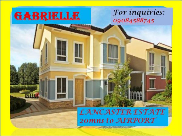 GABRIELLE Single Attached - 3BR & 2TB - 20mns frm MANILA,AIRPORT,MOA via CAVITEX