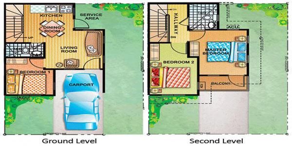 DIANA Town House - 3BR & 2TB - 20mns frm MANILA,AIRPORT,MOA via CAVITEX