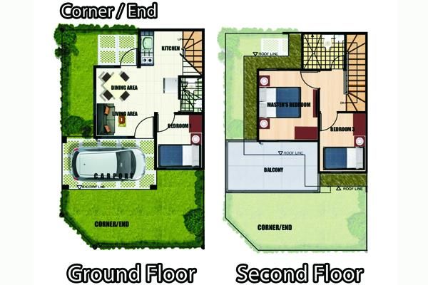 CATHERINE Town House - 3BR & 2TB - 20mns frm MANILA,AIRPORT,MOA via CAVITEX