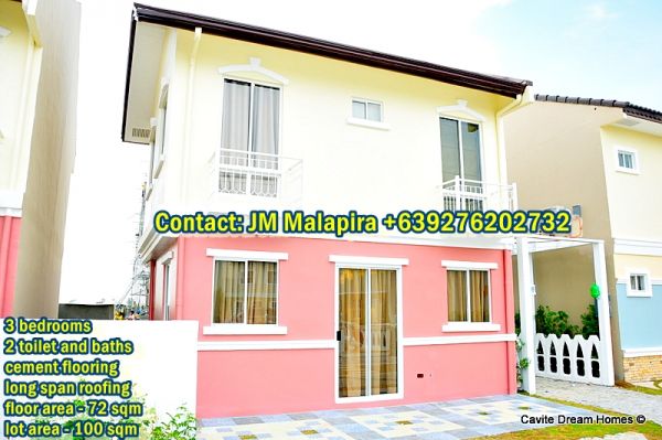 Cavite House and Lot 3BR 2TB Margaret Home in Cavite Php 18K Monthly