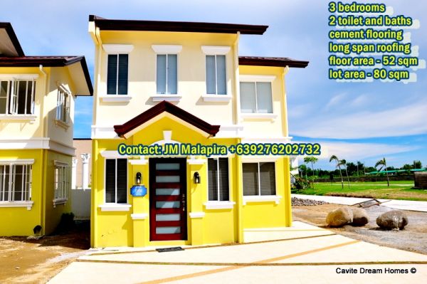 Cavite House and Lot 3BR 2TB Sophie Home in Cavite Php 14K Monthly