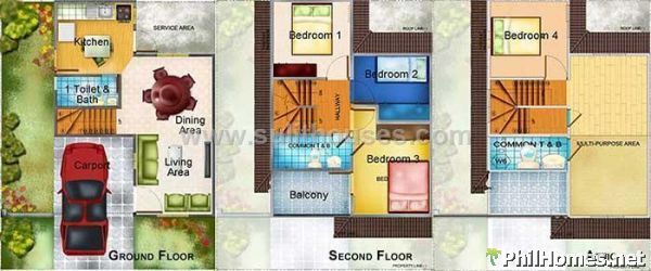 Easy to own 3 storey house near Alabang and manila-Madison