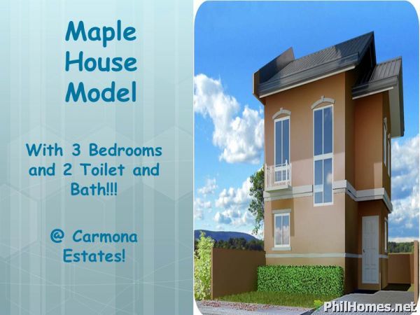 Easy to own 3BR maple house near Alabang