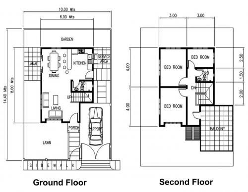 House and Lot for Sale in Silang Cavite Emerald Model