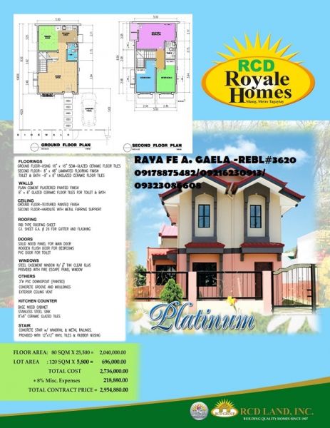 House and Lot for Sale in Silang Cavite Platinum Model