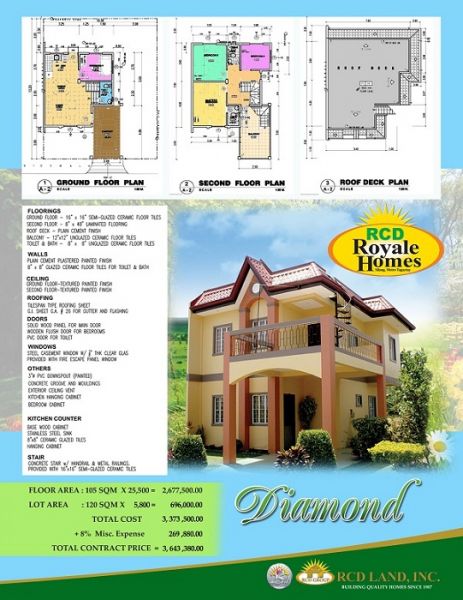 House and Lot in Cavite Diamond Model