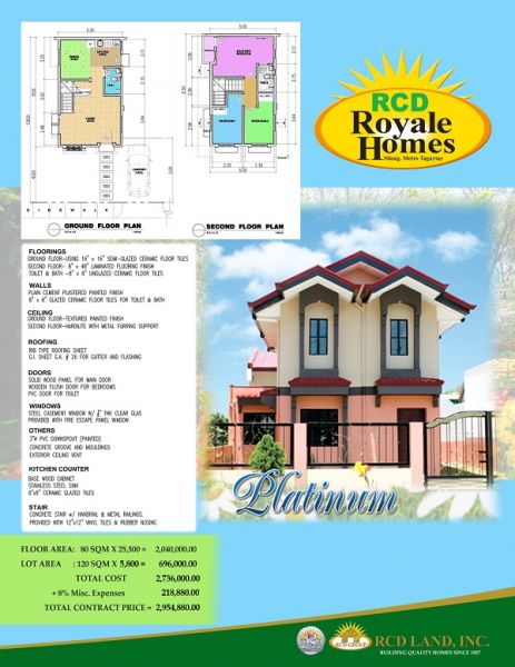 House and Lot in Cavite Platinum Model